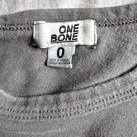 Dark grey Onebone t-shirt - Picture 2 of 3